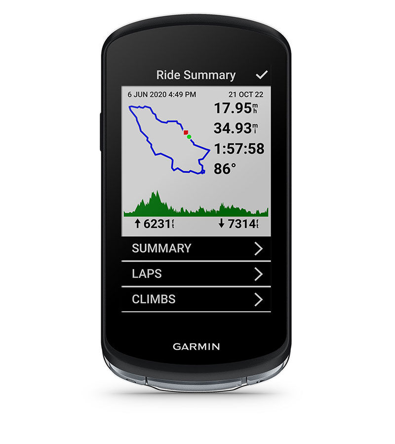 SYNC WITH GARMIN CONNECT