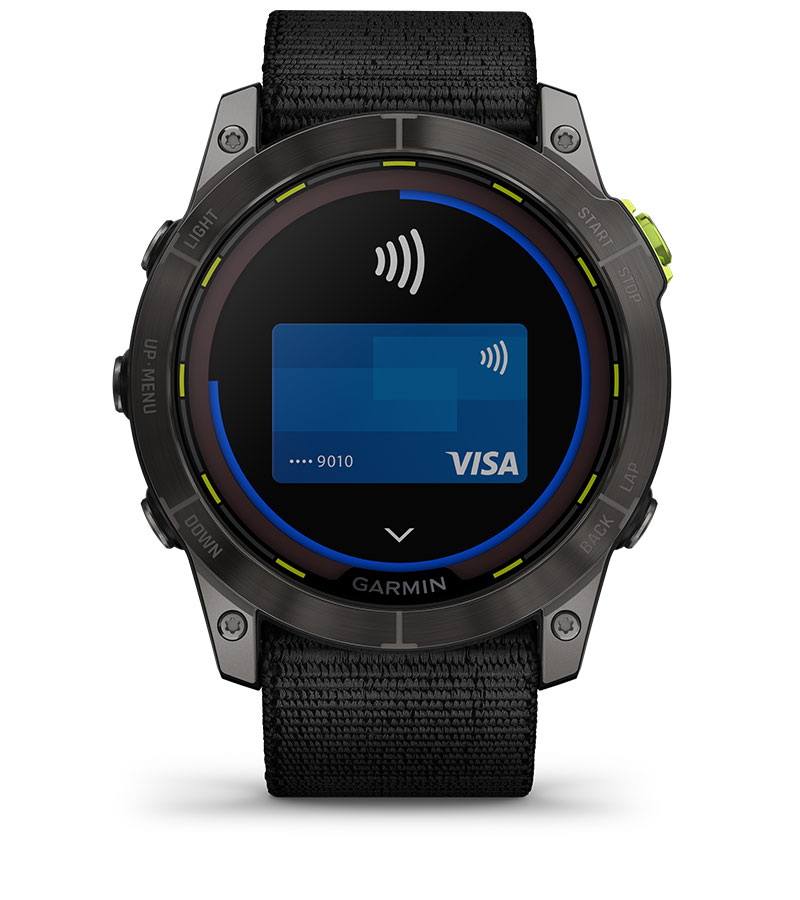 GARMIN PAY™ CONTACTLESS PAYMENTS